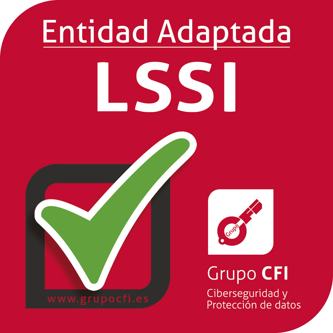 Entidad adaptada LSSI